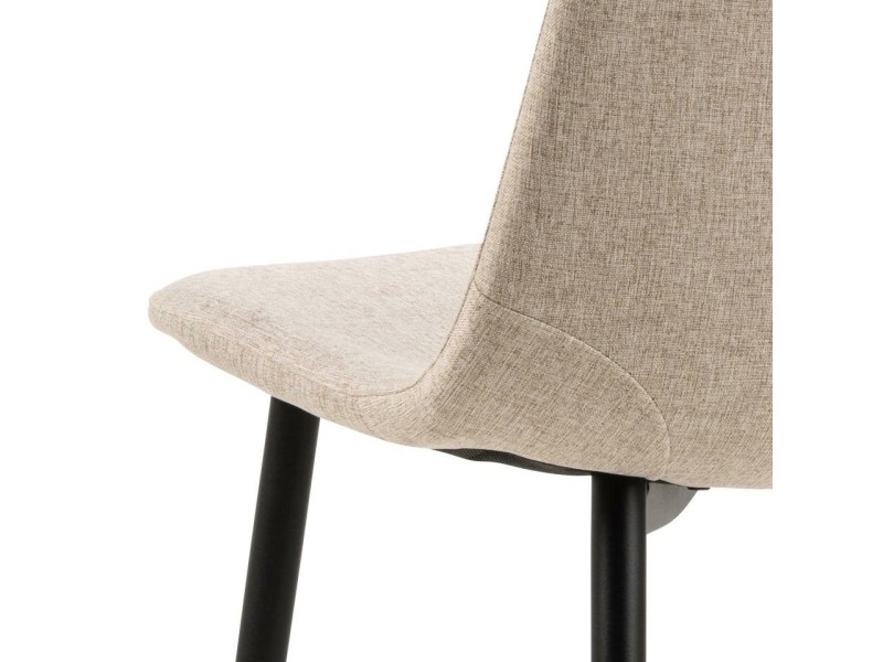 Krzesło Celia beżowe/ czarne - ACTONA